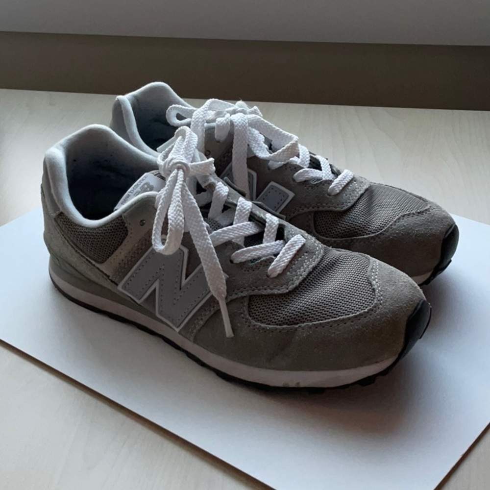 SOLD New Balance Classic 574 Gray Sneakers